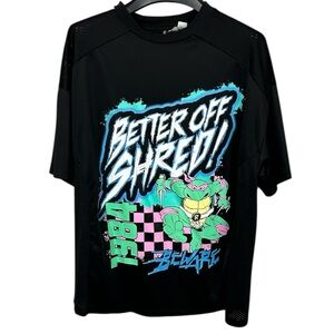 Teenage Mutant Ninja Turtles Better Off Shred Graphic Tee Divided H&M S‎